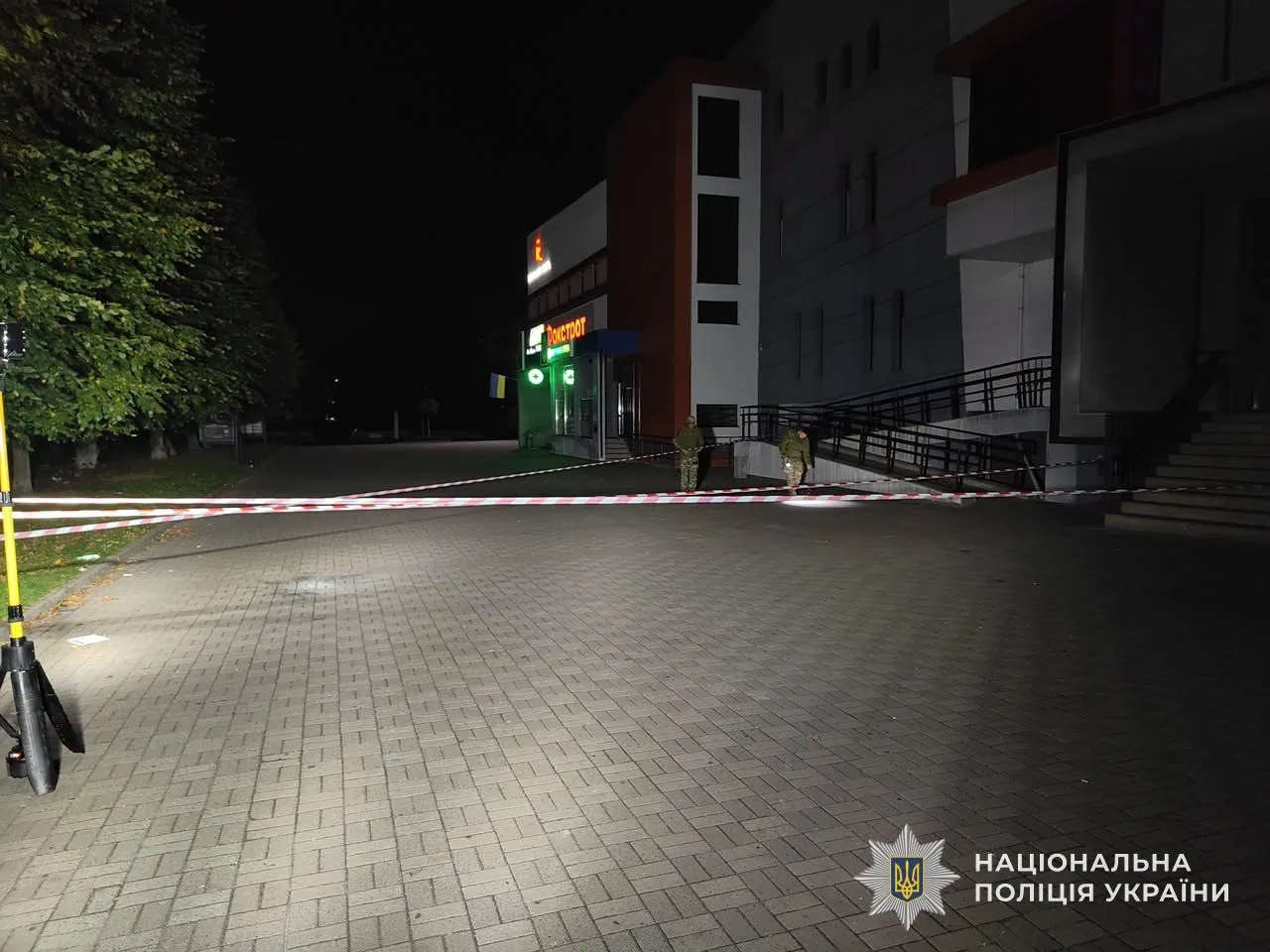 У Шептицькому вибухнула граната: четверо поранених, поліція затримала 36-річного чоловіка